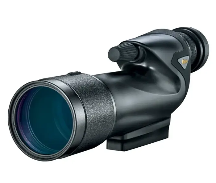PROSTAFF 5 16-48x60mm Straight Body spotting scope with 60mm objective lens and multi-coated optics for vibrant views.
