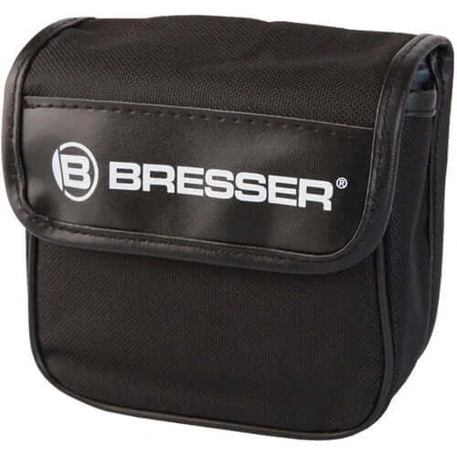 Black bag with Bresser logo on a white background