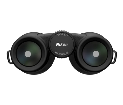 Nikon binoculars on a white background