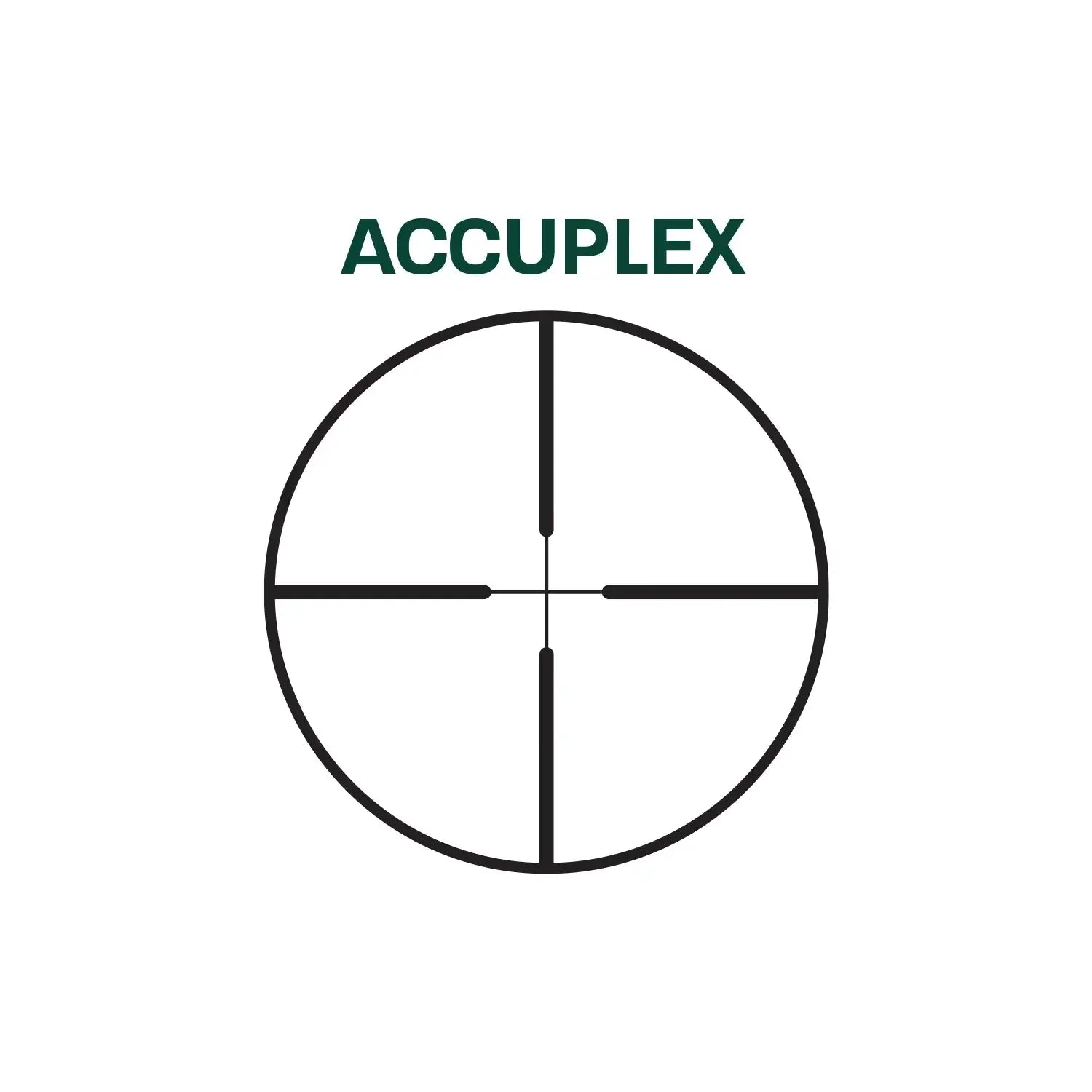 Alpen Kodiak 2.5-10x50 ACCUPLEX riflescope sight example. 