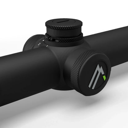 XP 1-6x24 Duplex Riflescope with SmartDot close up of intricate details. 
