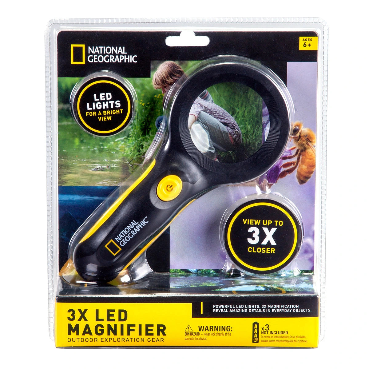 3x LED Magnifying Glass