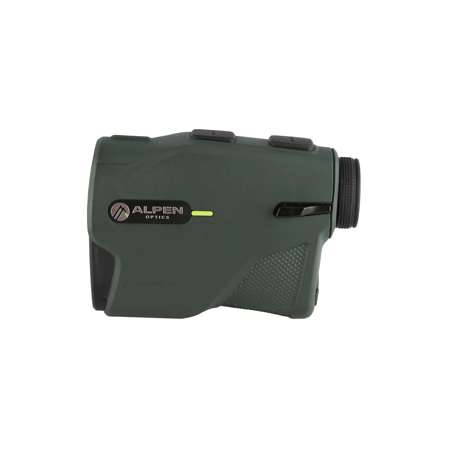 Alpen Optics rangefinder left side view.