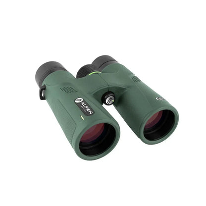 Alpen Chisos 10x42 ED Binoculars front right view. 