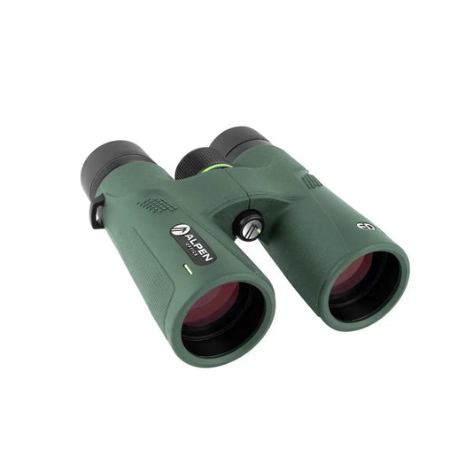 Alpen Chisos 10x42 ED Binoculars front right view. 
