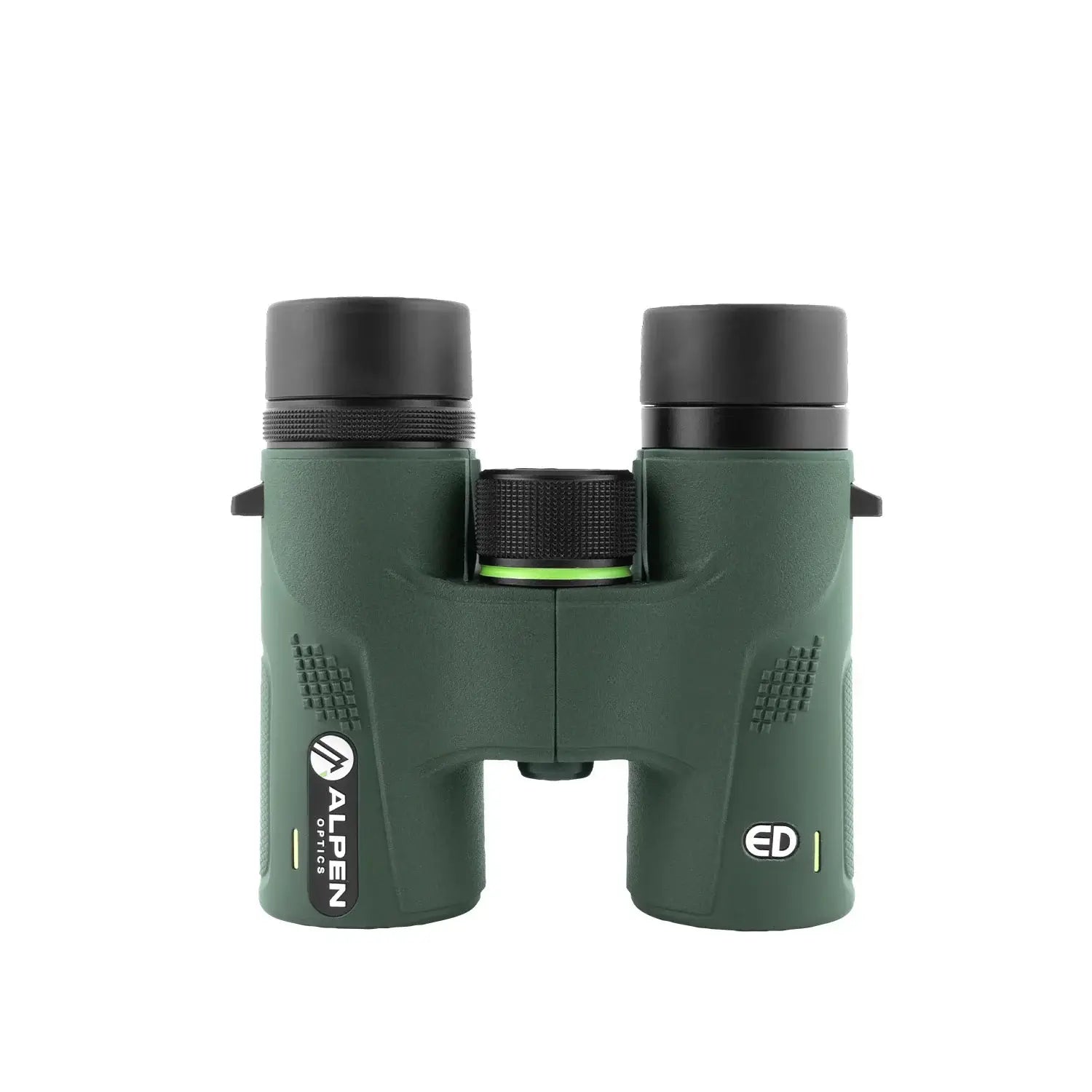 Alpen Chisos 6.5x32 ED Binoculars Top view vertical. 