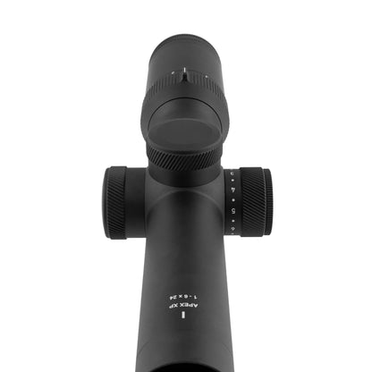 XP 1-6x24 Duplex Riflescope with SmartDot top view 1.