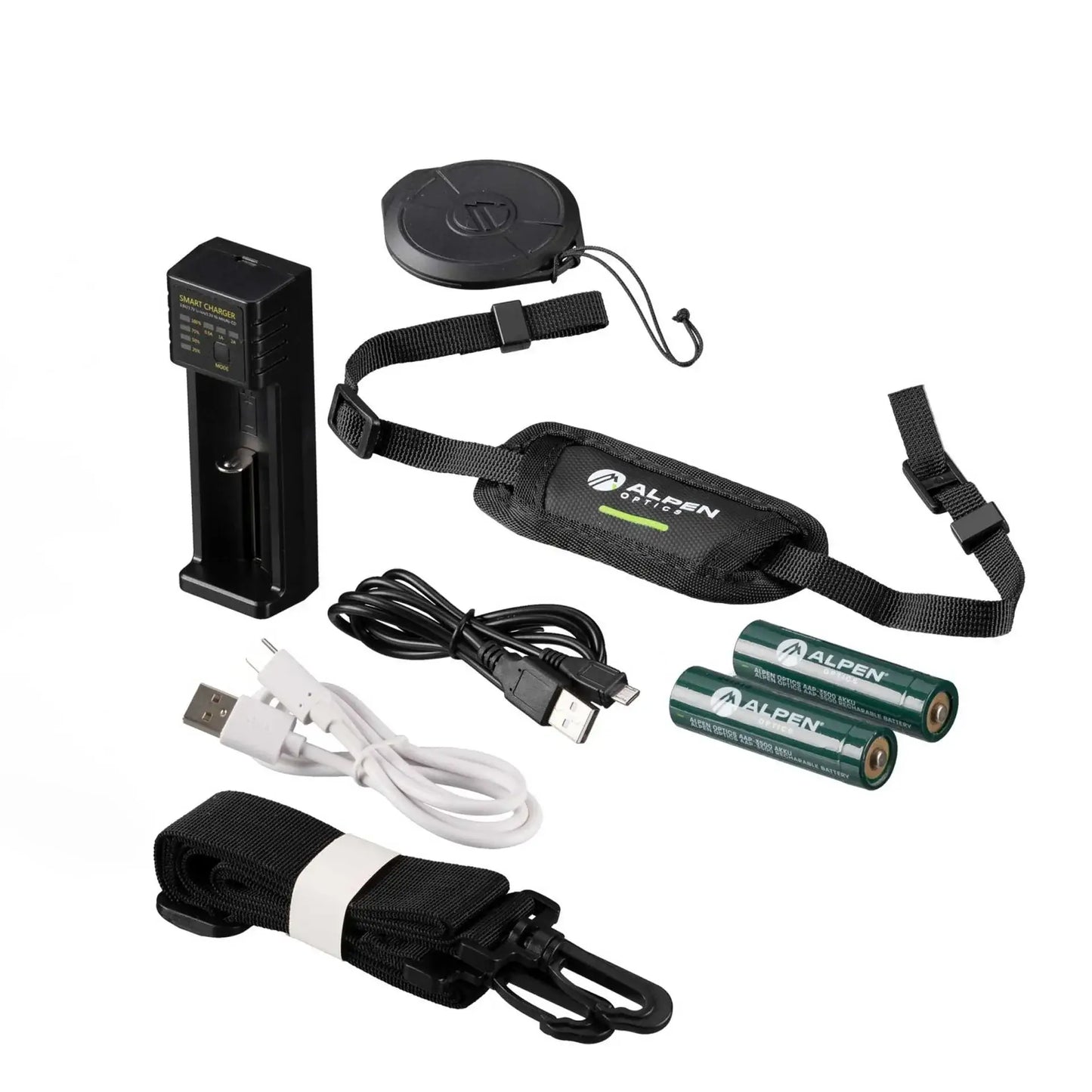 Alpen Apex Thermal Monocular 35mm what's in the box photo.