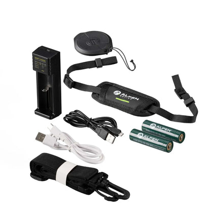 Alpen Apex Thermal Monocular 35mm what's in the box photo.