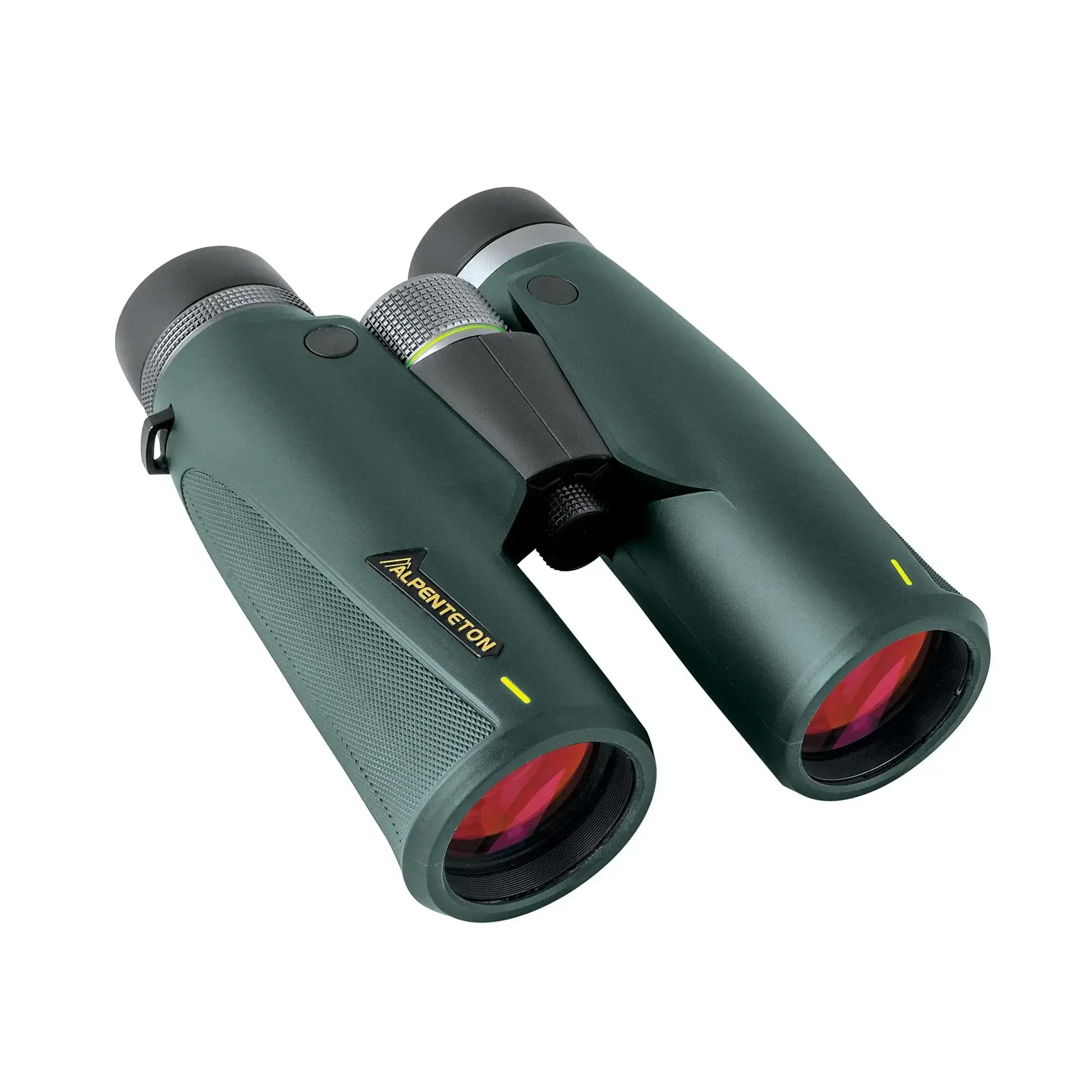 Top right view of the Alpen Teton Binoculars with Abbe Prism.