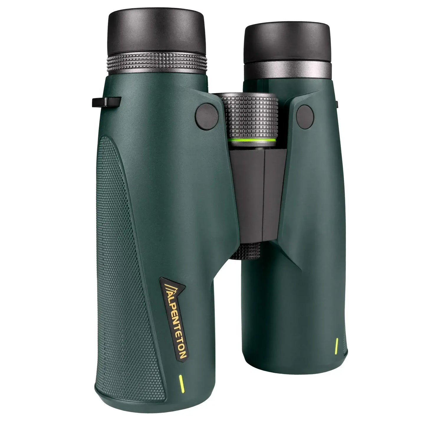Angled right side view of the Alpen Teton Binoculars with Abbe Prism.
