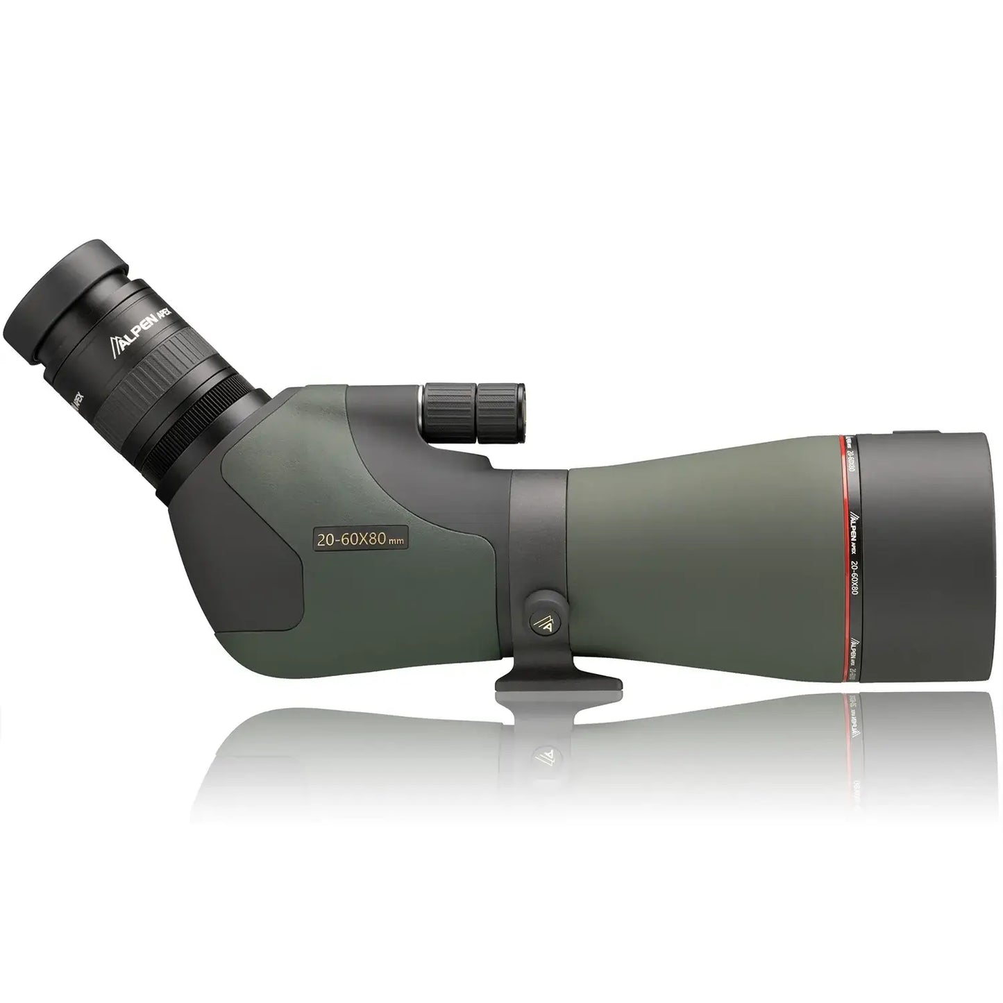 Right view of the Alpen Apex XP ED Waterproof Spotting Scope.