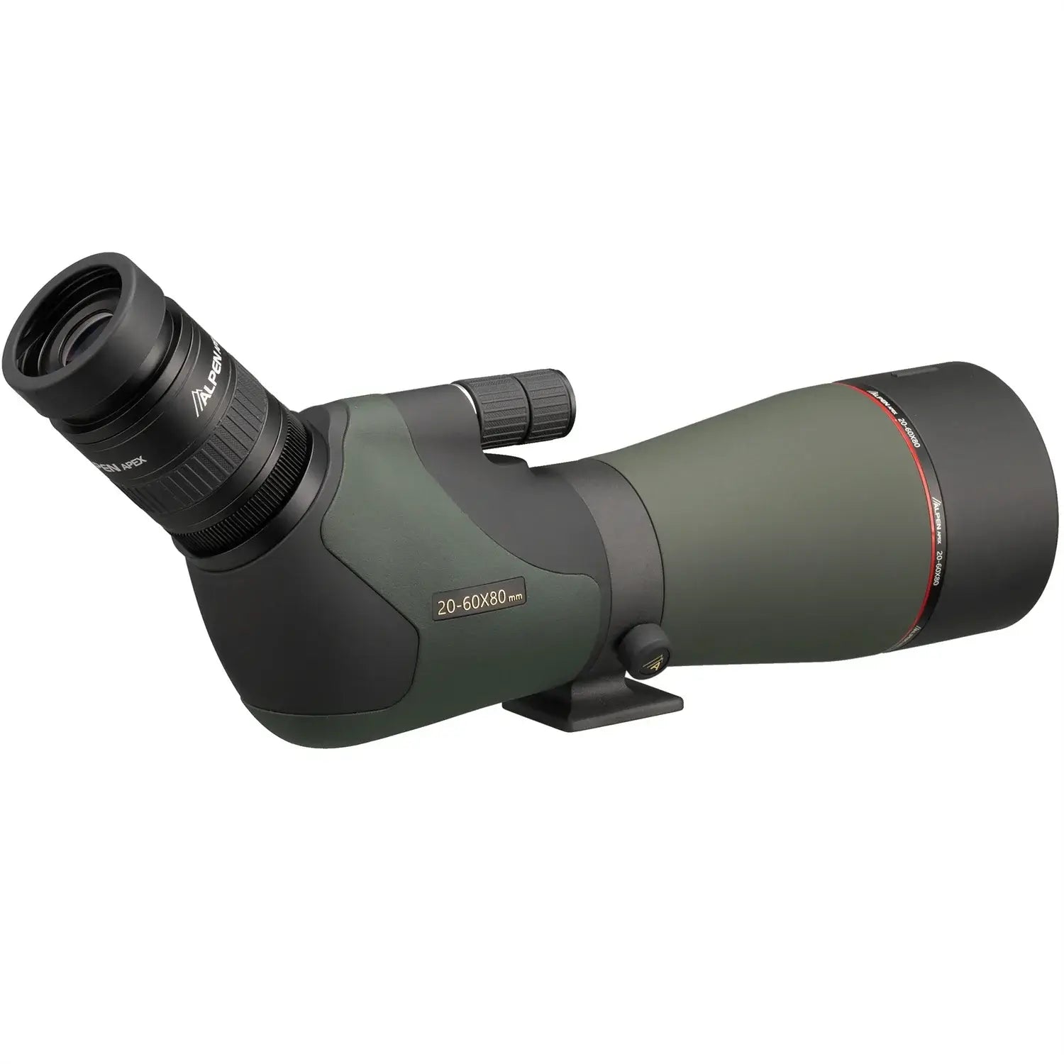 Rear right view of the Alpen Apex XP ED Waterproof Spotting Scope.
