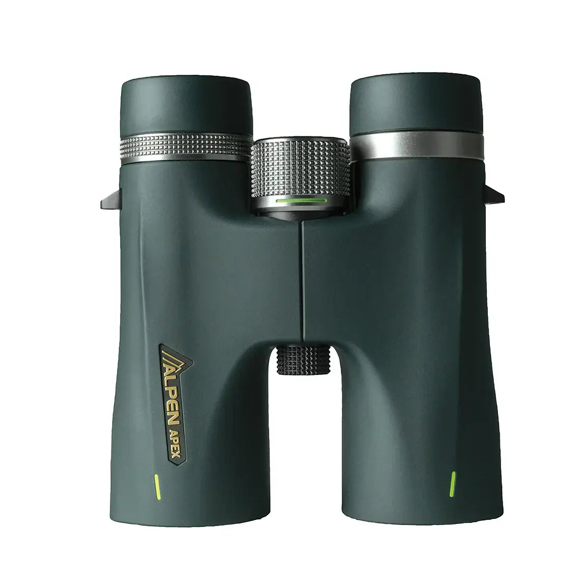 Alpen Apex 10x42 Binoculars Top view. 