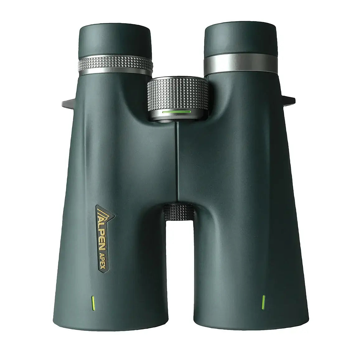 Top view of the Alpen Apex 8x56 Binoculars. 