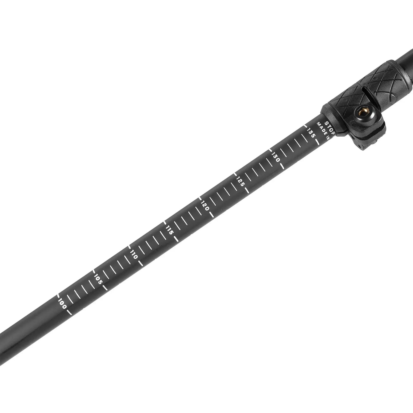 Alpen Carbon Trekking Poles Set measurements along pole. 