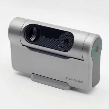 Small telescope with 'DWARF LAB' branding on a white background