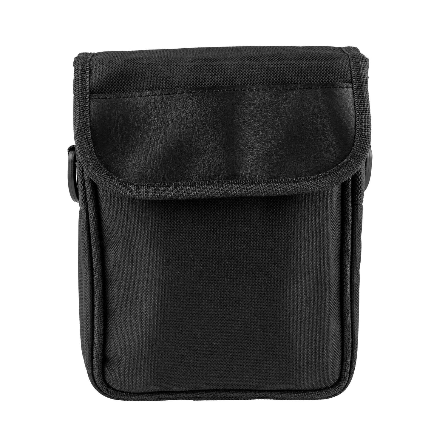 G600 ED Series 8x42 Binoculars carrying case in durable black fabric for protection and convenience.