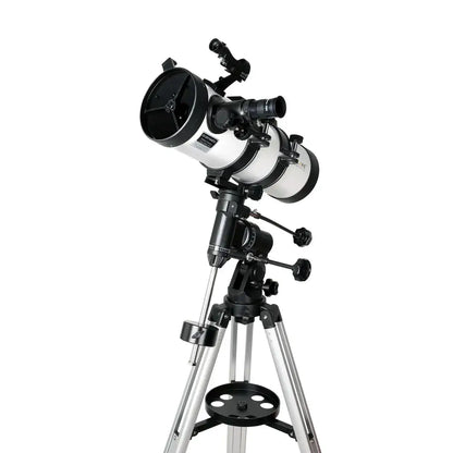 Telescope on a white background