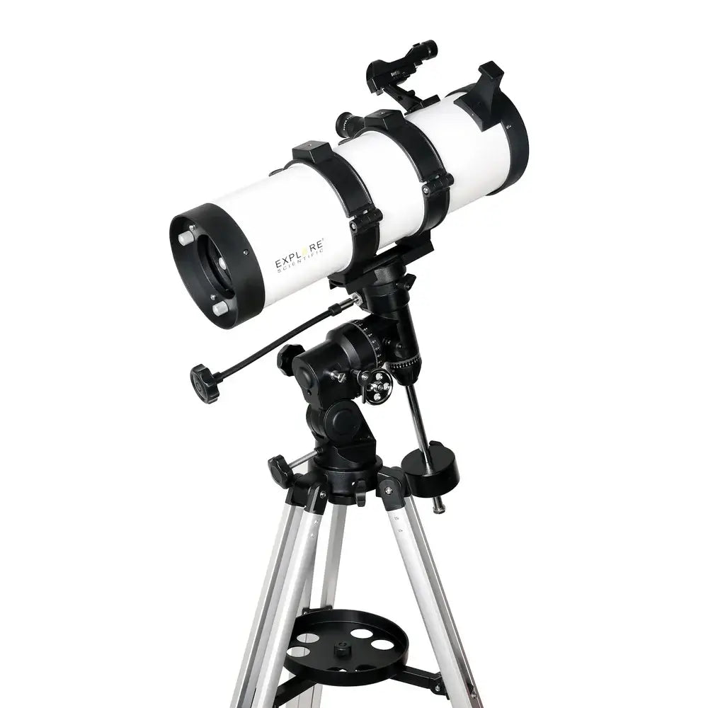 Telescope on a white background