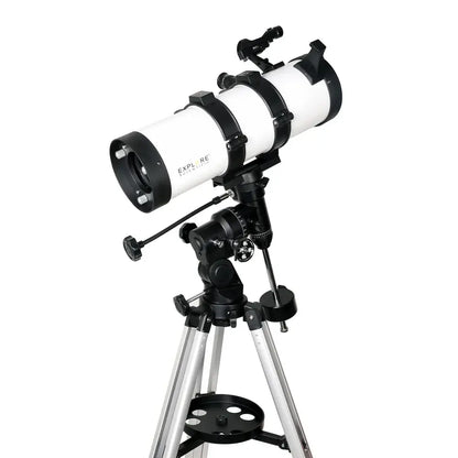Telescope on a white background