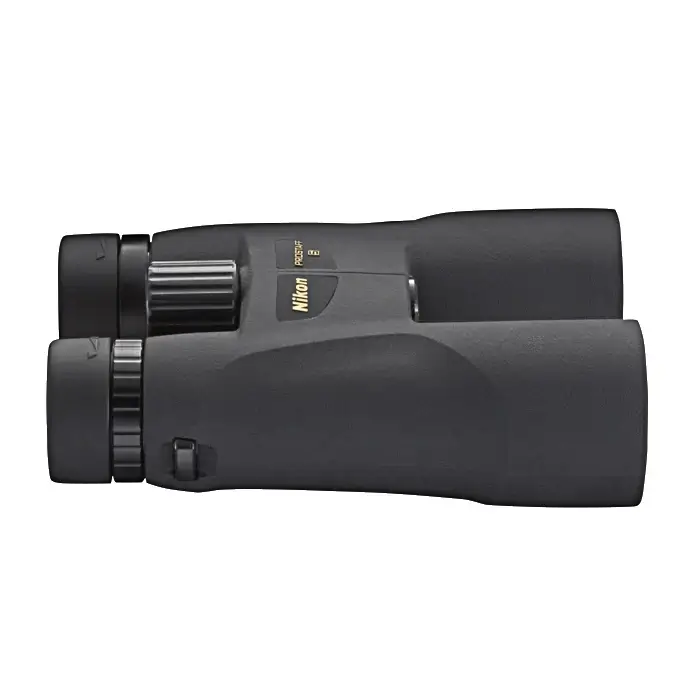 PROSTAFF 5 10x50 Binoculars in a side view showing rugged design and ergonomic grip