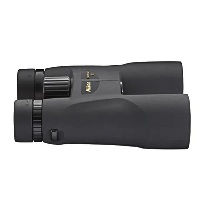 PROSTAFF 5 10x50 Binoculars in a side view showing rugged design and ergonomic grip