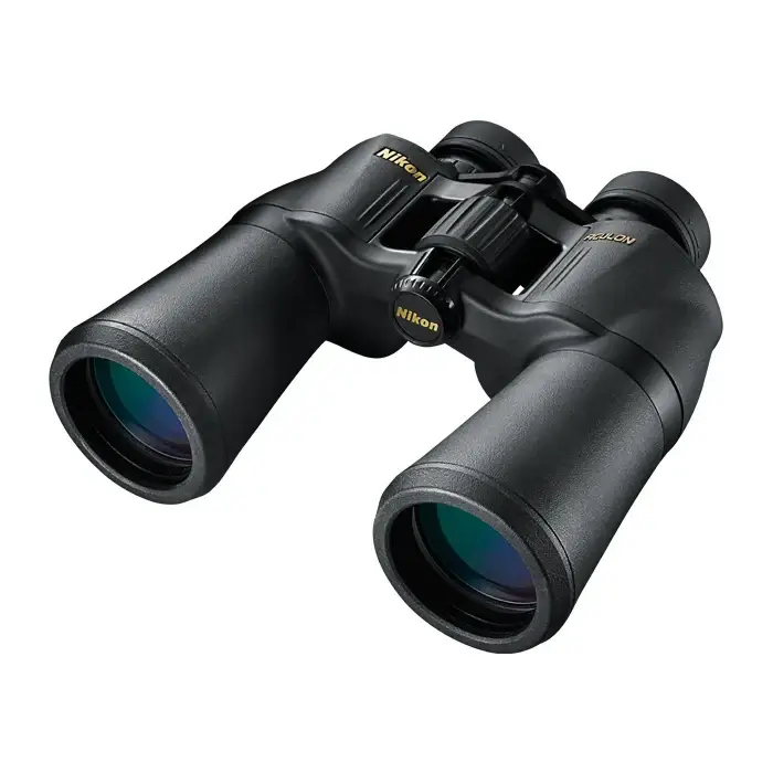 ACULON A211 12X50 binoculars showcasing durable design and high-quality optics for clear, long-range viewing.