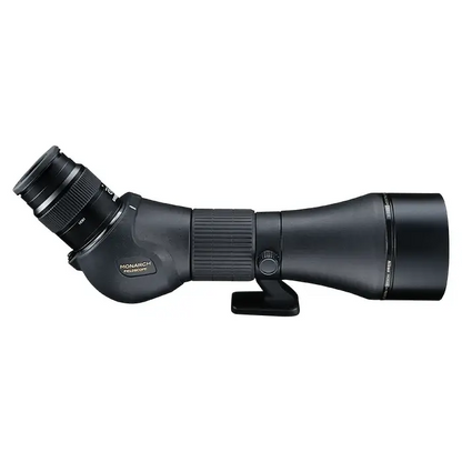 Right side view of Nikon Monarch FIeldscope / Spotting Scope Model 16101 on a white background.
