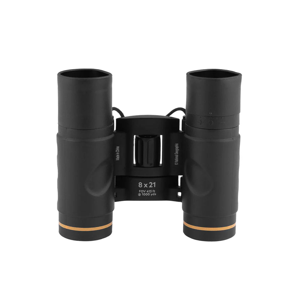 8x21 Foldable Roof-Prism Binoculars