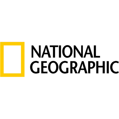 National Geographic Logo with words and a link to the National Geographic collection at fargazing.com.