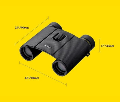 Nikon Trailblazer II 8x25 Binoculars | Waterproof All-Terrain Compact & Ultra-Wide Field of View