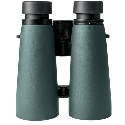Alpen Optics Wings 8x56 Binoculars Bottom view with focus eyepieces expanded. 