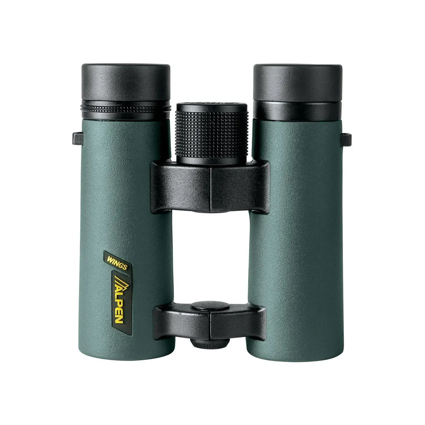 Alpen Optics Wings 10x34 Binoculars top view. 
