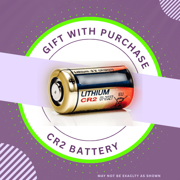 CR2 battery included highlight